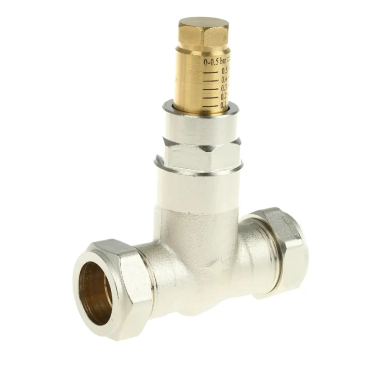 Reliance Water Controls 10 Bar Differential Bypass Valve Brass Body 22 mm DIFF200905