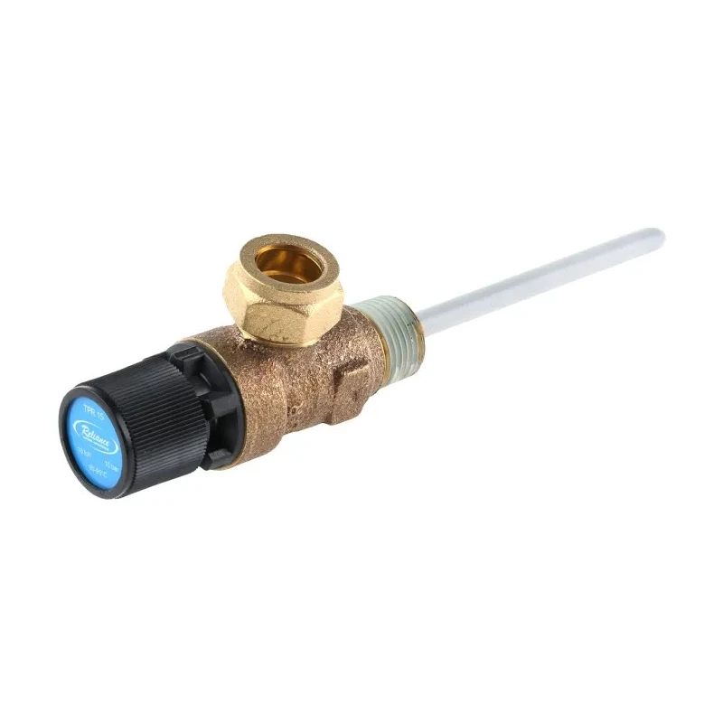 Reliance Water Controls 10 bar Temperature & Pressure Relief Valve Threaded Outlet 15 to 22 mm² PTEM550753