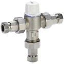 Reliance Water Controls Cast Gun Metal Thermostatic Mixing Valve 22 mm Connection HEAT160920