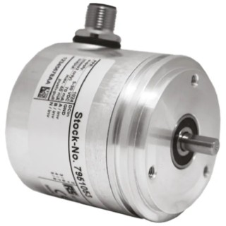 RS PRO Incremental Encoder 30V DC, 1024 PPR, HTL Inverted Signal, Solid Shaft 6 mm, Synchro Flange Mount 795-1028