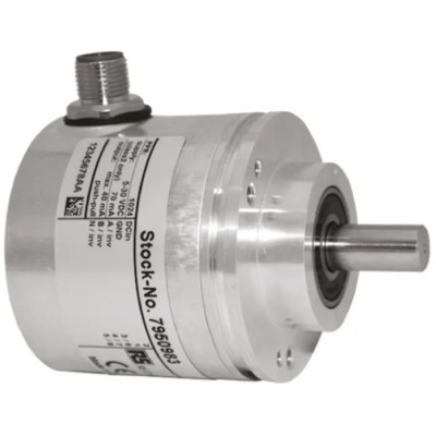 RS PRO Incremental Incremental Encoder 30V DC, 2048 ppr, HTL Inverted Signal, Solid Shaft 10 mm 795-1062