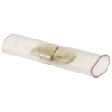 TE Connectivity Faston Clear Insulated Male/Male Spade Connector Crimp 6.35 x 0.81 mm Tab Size 321235