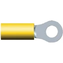 TE Connectivity PIDG Insulated Ring Terminal M5 Stud Size 12 AWG 10 AWG Wire Size Nylon Yellow 35109
