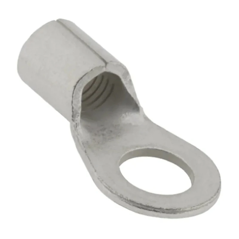 TE Connectivity Solistrand Uninsulated Ring Terminal M8 Stud Size 4 AWG Wire Size 33115
