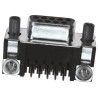TE Connectivity AMPLIMITE HD-20 9 Way Right Angle 2.74 mm Pitch Through Hole D-Sub Connector with 4 to 40 UNC Screw 5788797-1