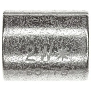 TE Connectivity Solistrand Parallel Splice Connector, Uninsulated, Tin Plated Copper, 2 AWG, 16.26mm Length 35187