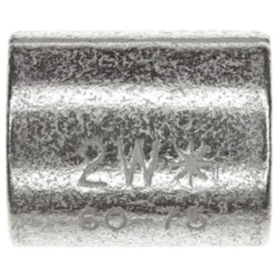 TE Connectivity Solistrand Parallel Splice Connector, Uninsulated, Tin Plated Copper, 2 AWG, 16.26mm Length 35187