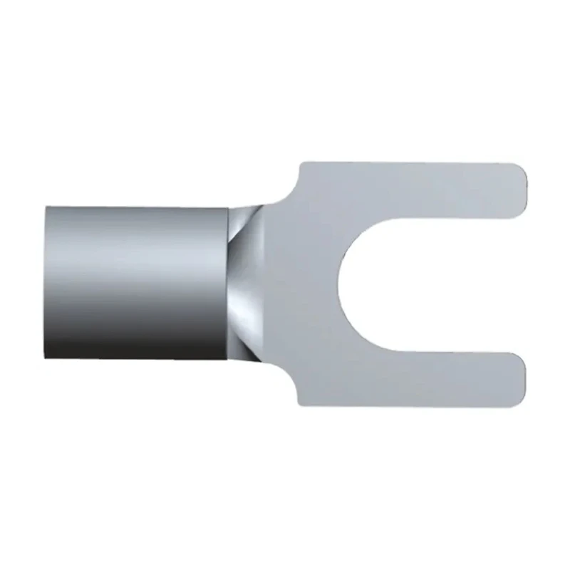 TE Connectivity Solistrand Uninsulated Fork Terminal, 22 AWG to 16 AWG, M2.5 Stud Size 321463