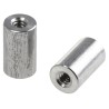 TE Connectivity AMPLIMITE Series Standoff Bushings Steel Zinc Female for D-Sub Connectors 5205933-3