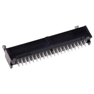 TE Connectivity AMP-LATCH Series Straight Through Hole PCB Header, 40 Contacts, 2.54 mm Pitch, 2 Row, Shrouded 1-1761608-3