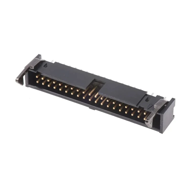 TE Connectivity AMP-LATCH Series Straight Through Hole PCB Header, 40 Contacts, 2.54 mm Pitch, 2 Row, Shrouded 1-1761608-3