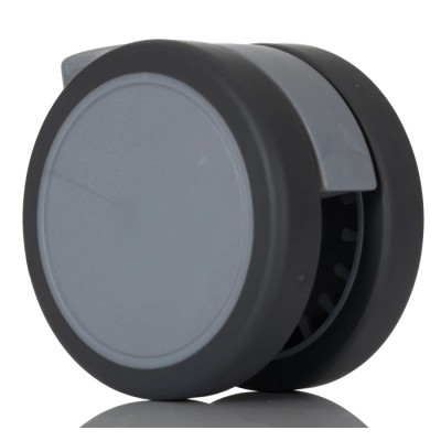 Tente Swivel Castor with 50 kg Load Capacity, 65 mm Thermoplastic Rubber Wheel, Polyamide Frame 5920UJI065L51-10 DOM23 ALU
