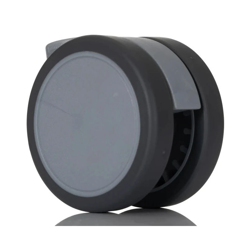 Tente Swivel Castor with 50 kg Load Capacity, 65 mm Thermoplastic Rubber Wheel, Polyamide Frame 5920UJI065L51-10 DOM23 ALU
