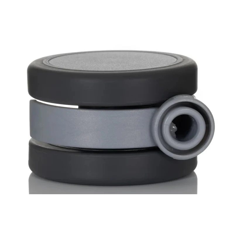 Tente Swivel Castor with 50 kg Load Capacity, 65 mm Thermoplastic Rubber Wheel, Polyamide Frame 5920UJI065L51-10 DOM23 ALU