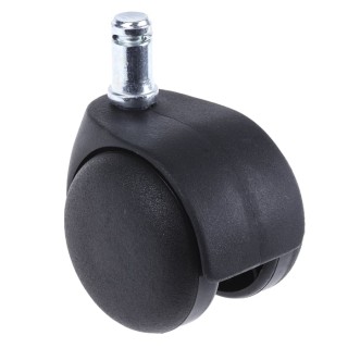 Tente Swivel Castor Wheel Rubber 50 mm Diameter 40 kg Load Capacity AA20POI050B10-11x20