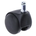 Tente Swivel Castor Wheel Rubber 50 mm Diameter 40 kg Load Capacity AA20POI050B10-11x20