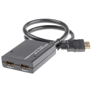 NewLink 2 Port 1 Input 2 Output HDMI Splitter 3840 x 2160 pixel HD-SLT402DUO