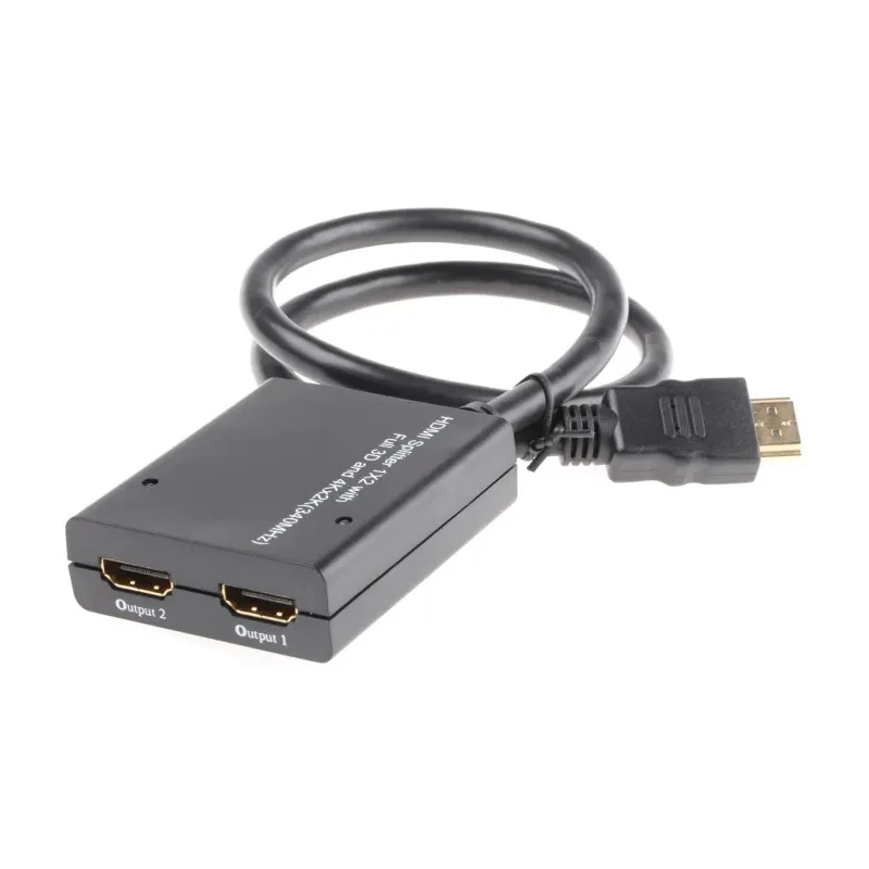 NewLink 2 Port 1 Input 2 Output HDMI Splitter 3840 x 2160 pixel HD-SLT402DUO