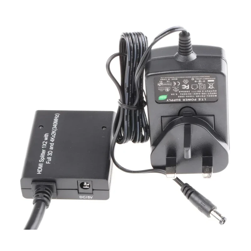 NewLink 2 Port 1 Input 2 Output HDMI Splitter 3840 x 2160 pixel HD-SLT402DUO