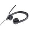 Logitech Over The Head Stereo USB Headset Black Noise Cancelling H650e 981-000519