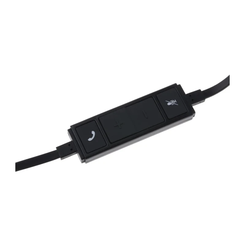 Logitech Over The Head Stereo USB Headset Black Noise Cancelling H650e 981-000519