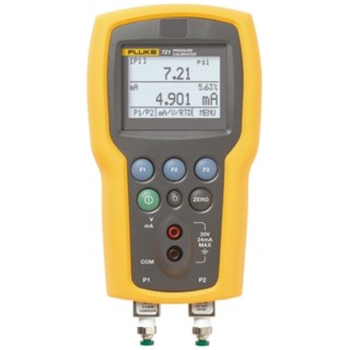 Fluke Precision Differential Pressure Calibrator 721 -12 psi to 100 psi, ±0.025% Accuracy, LCD Backlight Fluke -721-1601