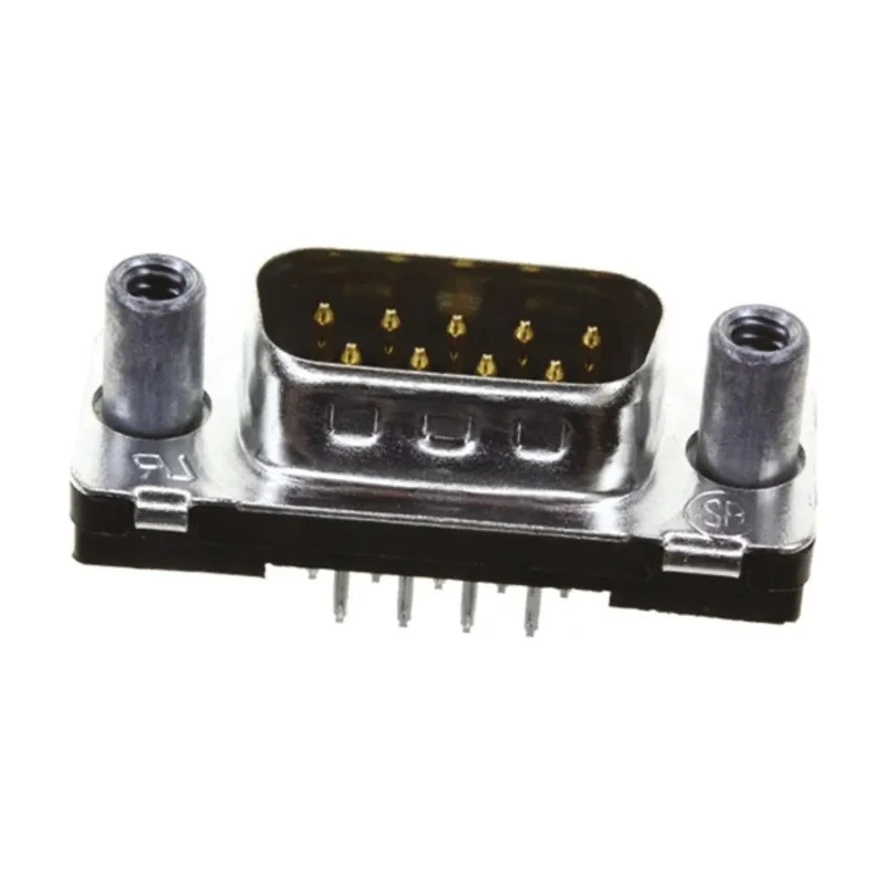 TE Connectivity AMPLIMITE HD-20 9 Way Straight 2.743 mm Pitch Through Hole D-Sub Connector with 4 to 40 UNC Male 1-5747871-4