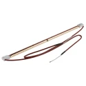 RS PRO 1.3 kW Infrared (IR) Heat Lamp 350 mm, 230V Gold Quartz SK15 SK15