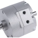 SMC Pneumatic Rotary Actuator CRB2 Series Double Acting Action 1 Mpa, 30mm Bore 
