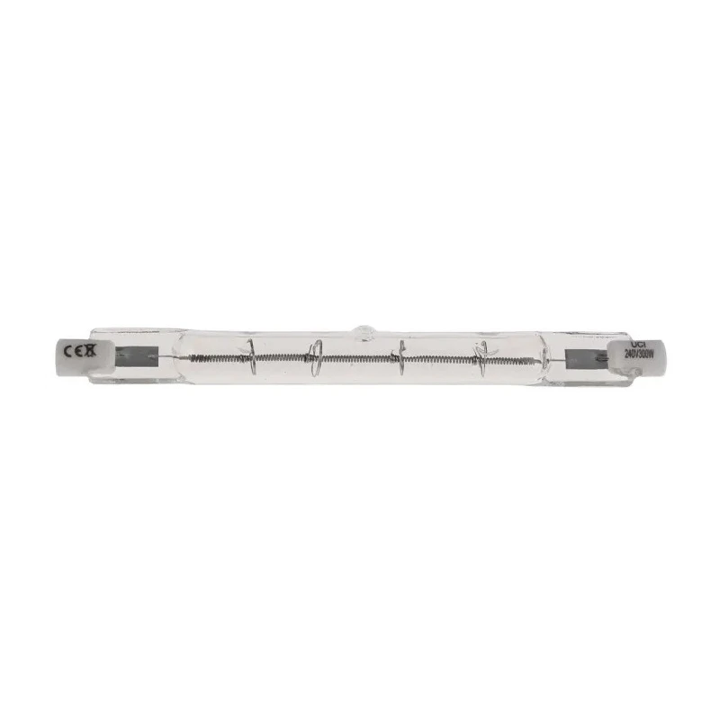 RS PRO 300 W R7S Infrared (IR) Heat Lamp 118 mm Diameter 10 mm, Clear Finish, 230V 796-0303