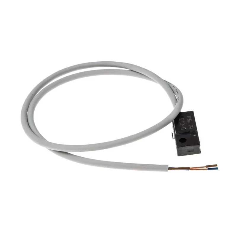 SMC 2-Wire Open End Cable Direct Auto Switch Electric Actuator Switch 100V DC, LED Indicator, IP67 D-C73