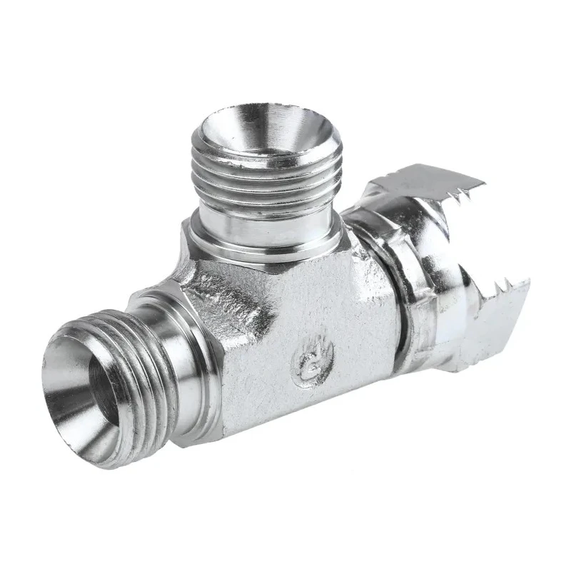 Parker Hydraulic Male G Thread Steel Hose Fitting 0.5 in Hose Inside Diameter 8R6MK4S