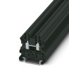 Phoenix Contact Clipline Series 2-Position Feed Through Terminal Block Black, Screw, 1kV, 32A 3045143