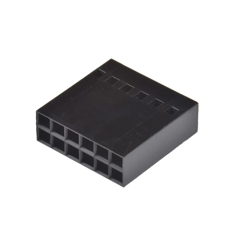 TE Connectivity AMPMODU Short Point Female Connector Housing 2.54 mm Pitch 12 Way 2 Row Straight 104482-5
