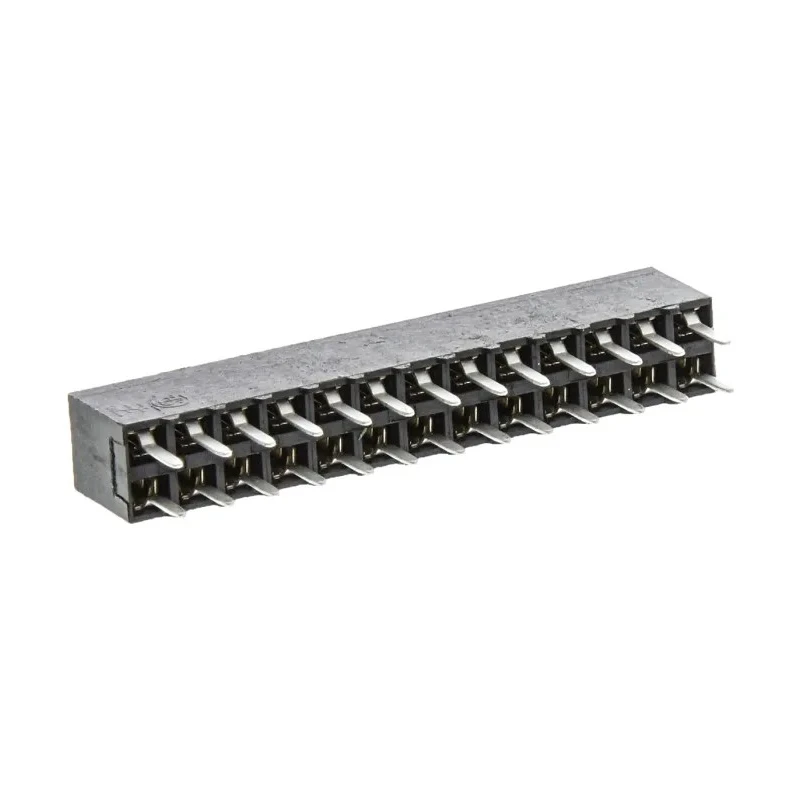 TE Connectivity AMPMODU MOD IV Series Straight Through Hole PCB Socket 26-Contact 2 Row 2.54 mm Pitch Solder 6-534998-3
