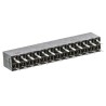 TE Connectivity AMPMODU MOD IV Series Straight Through Hole PCB Socket 26-Contact 2 Row 2.54 mm Pitch Solder 6-534998-3