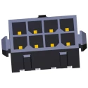 TE Connectivity Micro MATE-N-LOK Series Straight Through Hole PCB Header 8 Contacts 3 mm Pitch 2 Row Shrouded 3-794632-8