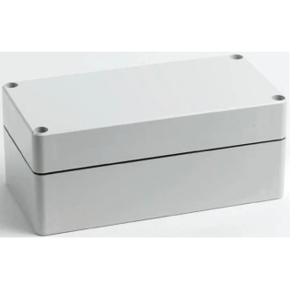 Fibox EURONORD Series Grey Polycarbonate Enclosure IP66 IP67 IK08 IK07 55 mm x 160 mm x 80 mm PC 081606 ENCLOSURE