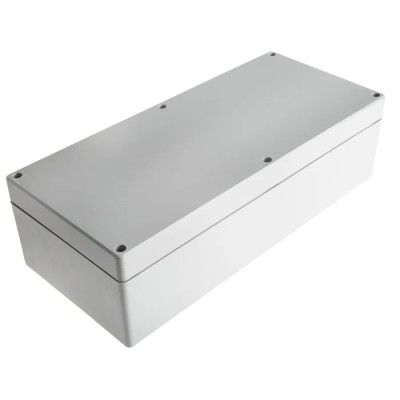Fibox AB Series Grey Light Grey Lid ABS Electrical Enclosure, IP67, IP66, IK07, 101 mm x 360 mm x 160 mm AB 163610 ENCLOSURE