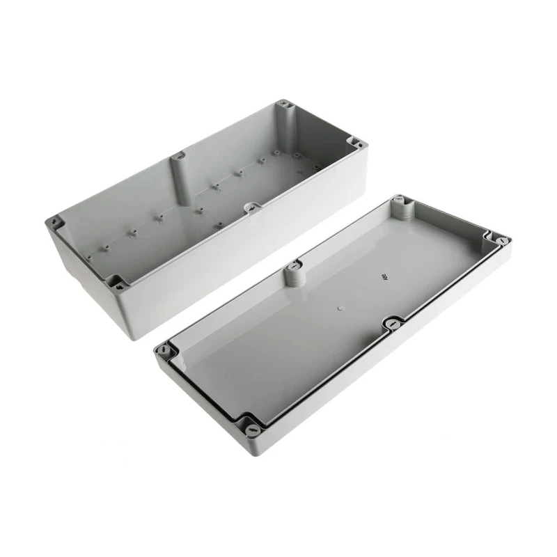 Fibox AB Series Grey Light Grey Lid ABS Electrical Enclosure, IP67, IP66, IK07, 101 mm x 360 mm x 160 mm AB 163610 ENCLOSURE