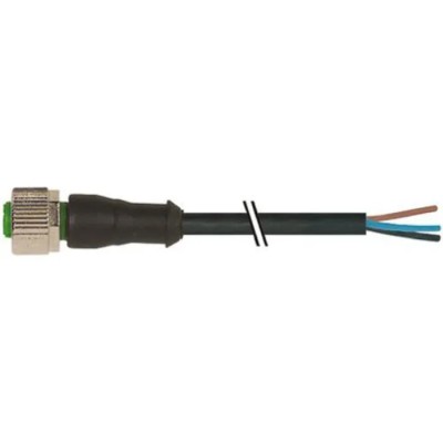 Murrelektronik Limited Female 4 Way Straight to Unterminated Free End Sensor Actuator Cable 10 m 7000-12221-6341000