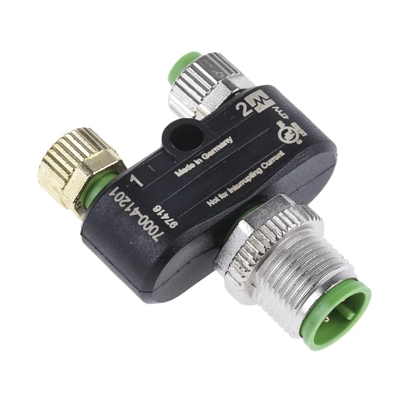 Murrelektronik Limited Circular Connector Adapter 4 Contacts Cable M12 Plug Socket IP65 IP67 7000-41201-0000000