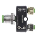 Murrelektronik Limited Circular Connector Adapter 4 Contacts Cable M12 Plug Socket IP65 IP67 7000-41201-0000000