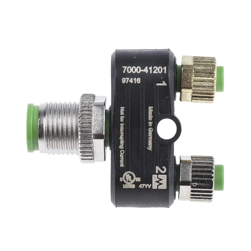 Murrelektronik Limited Circular Connector Adapter 4 Contacts Cable M12 Plug Socket IP65 IP67 7000-41201-0000000