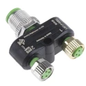 Murrelektronik Limited Circular Connector Adapter 4 Contacts Cable M12 Plug Socket IP65 IP67 7000-41201-0000000
