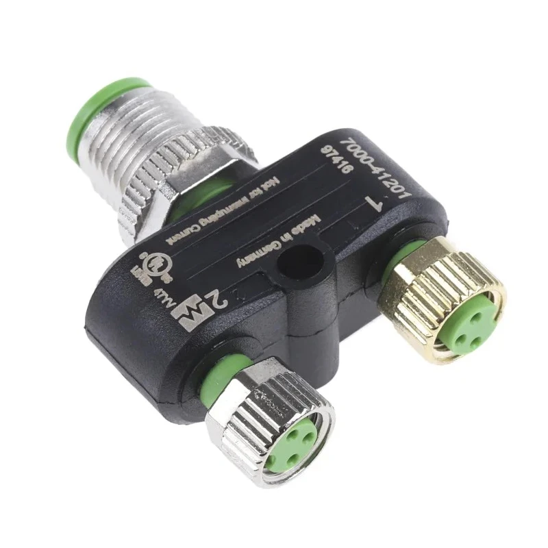 Murrelektronik Limited Circular Connector Adapter 4 Contacts Cable M12 Plug Socket IP65 IP67 7000-41201-0000000