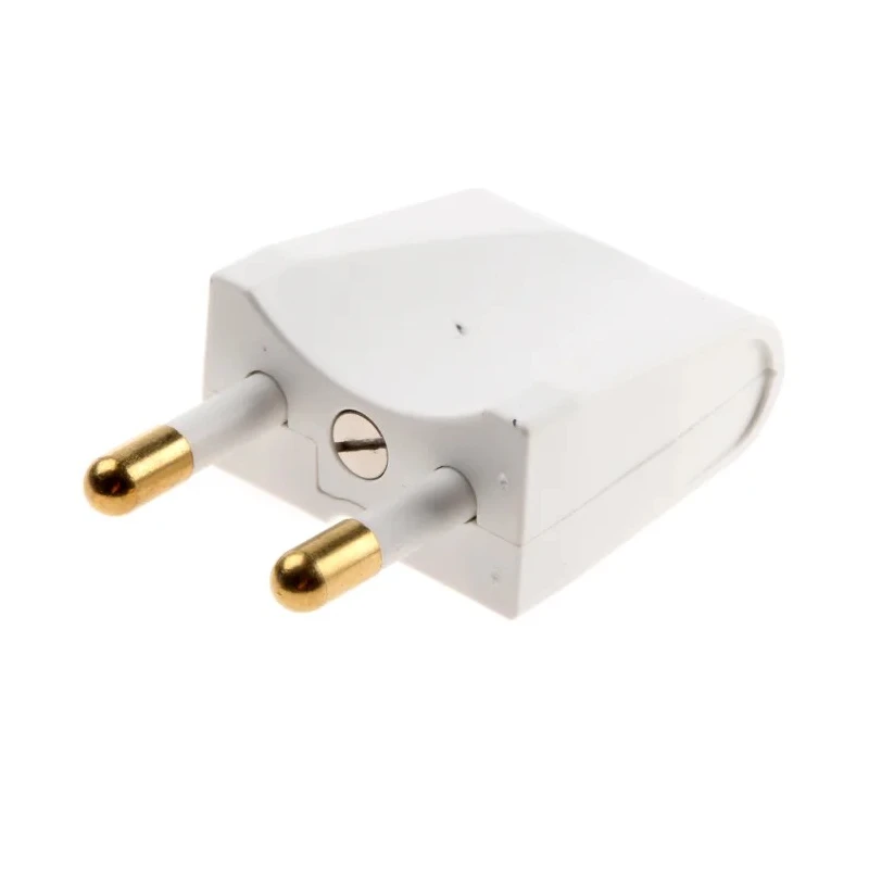 LK 16A 250V Denmark Type K White Cable Mains Plug Screw Termination 210A6029