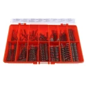 RS PRO Stainless Steel Compression Spring Kit 180 Pieces, Length 12.7 mm to 71 mm, Diameter 2.41 mm, Compliant to 684-412