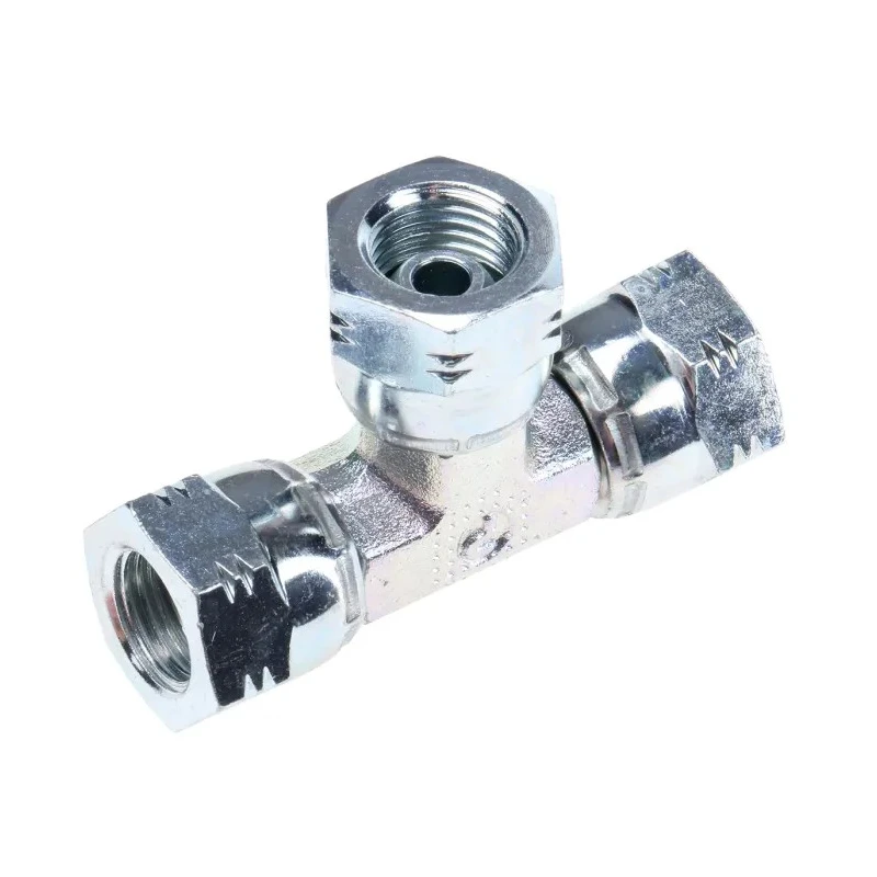 Parker Steel Elbow Fitting Female G Thread, Hose Inside Diameter 0.25 in, Zinc Plated Finish 120°C 4J6MK4S
