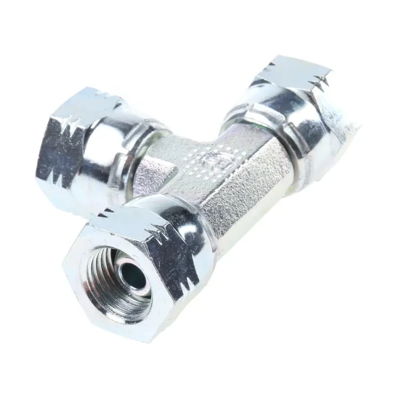 Parker Steel Elbow Fitting Female G Thread, Hose Inside Diameter 0.25 in, Zinc Plated Finish 120°C 4J6MK4S